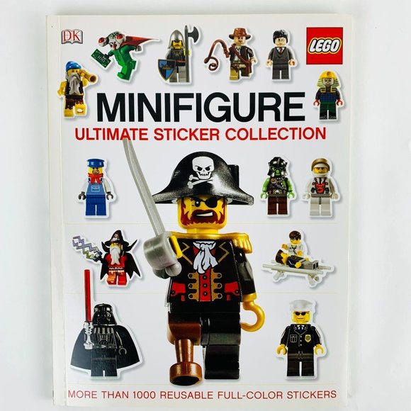 LEGO Bundle Minifig Sticker Book, Wrapping Paper, 30580 Santa Claus Skiing New - Picture 2 of 15